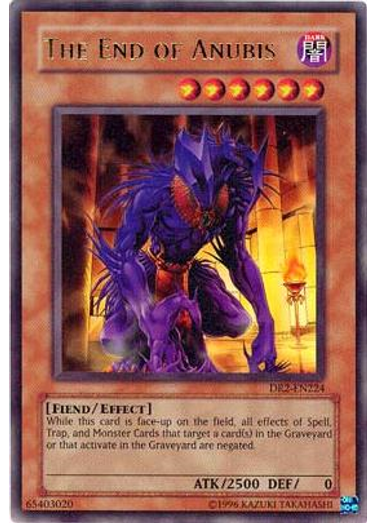 The End of Anubis