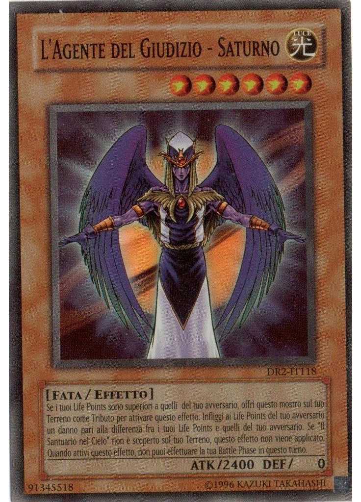 L'Agente del Giudizio - Saturno