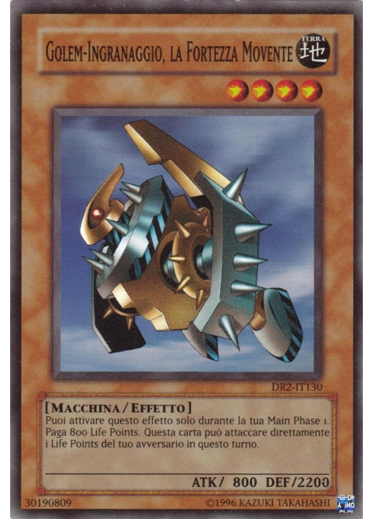Golem-Ingranaggio, la Fortezza Movente