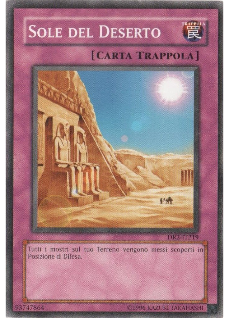 Sole del Deserto