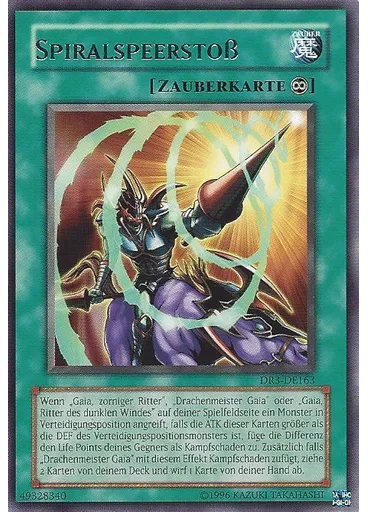 Spiralspeerstoß