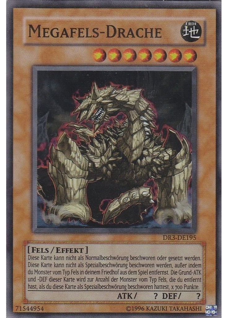 Megafels-Drache