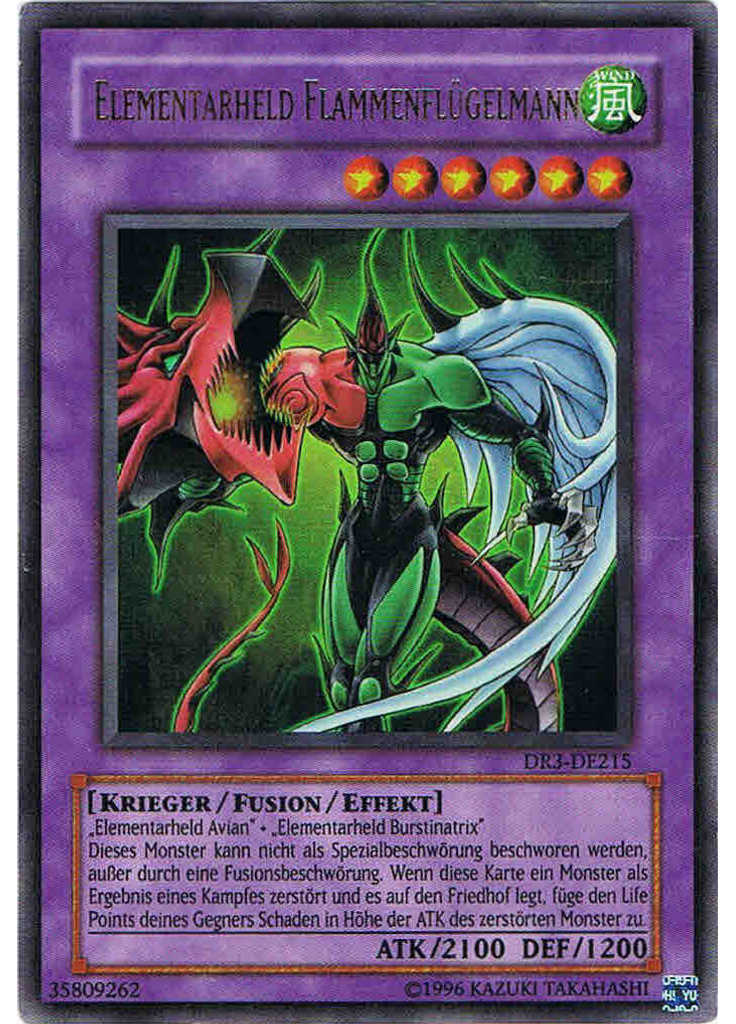 Elementar-HELD Flammenflügelmann