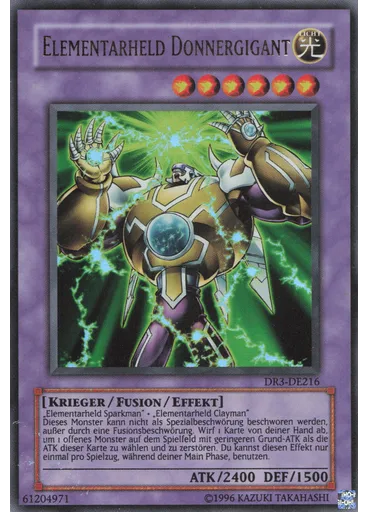 Elementar-HELD Donnergigant
