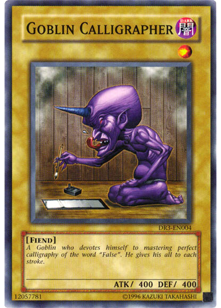 Goblin Calligrapher