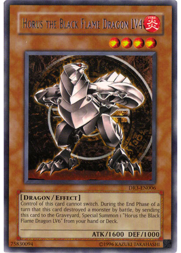 Horus the Black Flame Dragon LV4