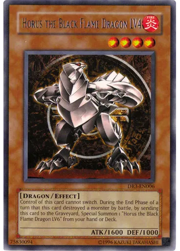 Horus the Black Flame Dragon LV4