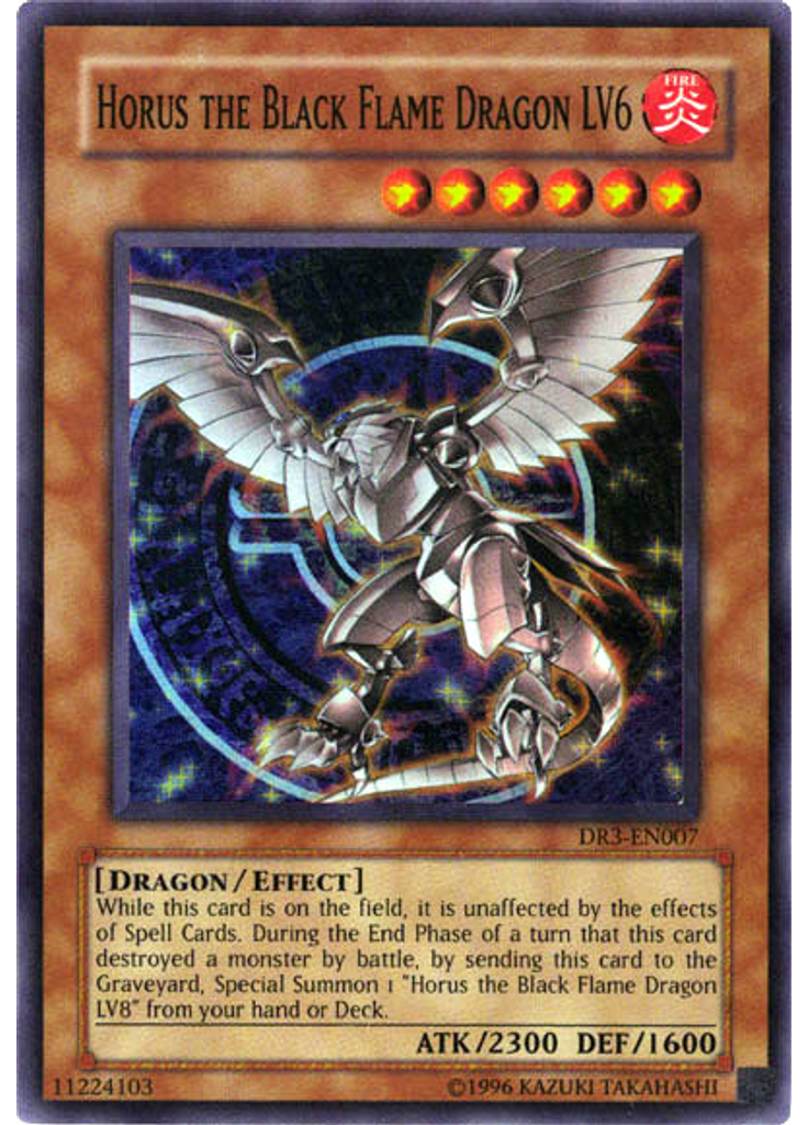 Horus the Black Flame Dragon LV6
