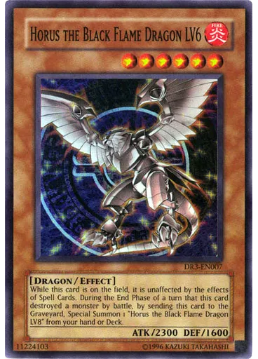 Horus the Black Flame Dragon LV6