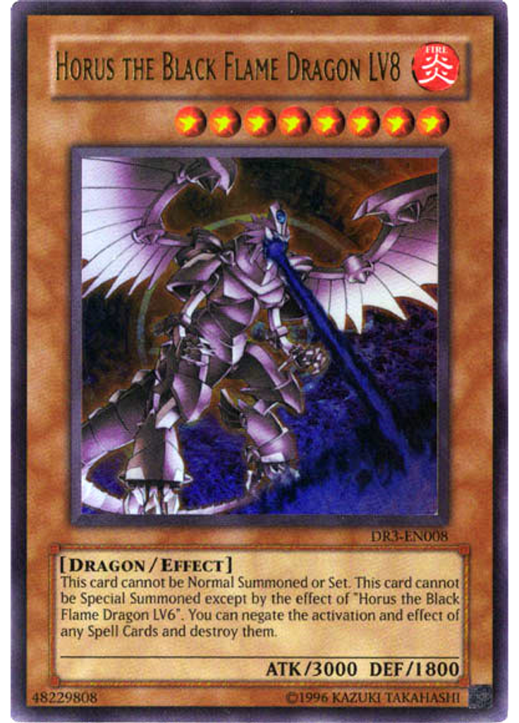 Horus the Black Flame Dragon LV8