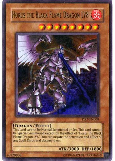 Horus the Black Flame Dragon LV8