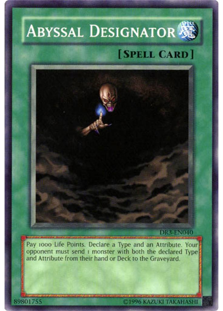 Abyssal Designator