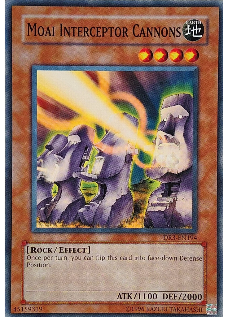 Moai Interceptor Cannons