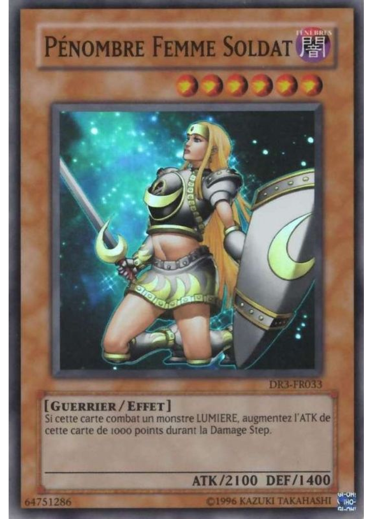 Pénombre Femme Soldat
