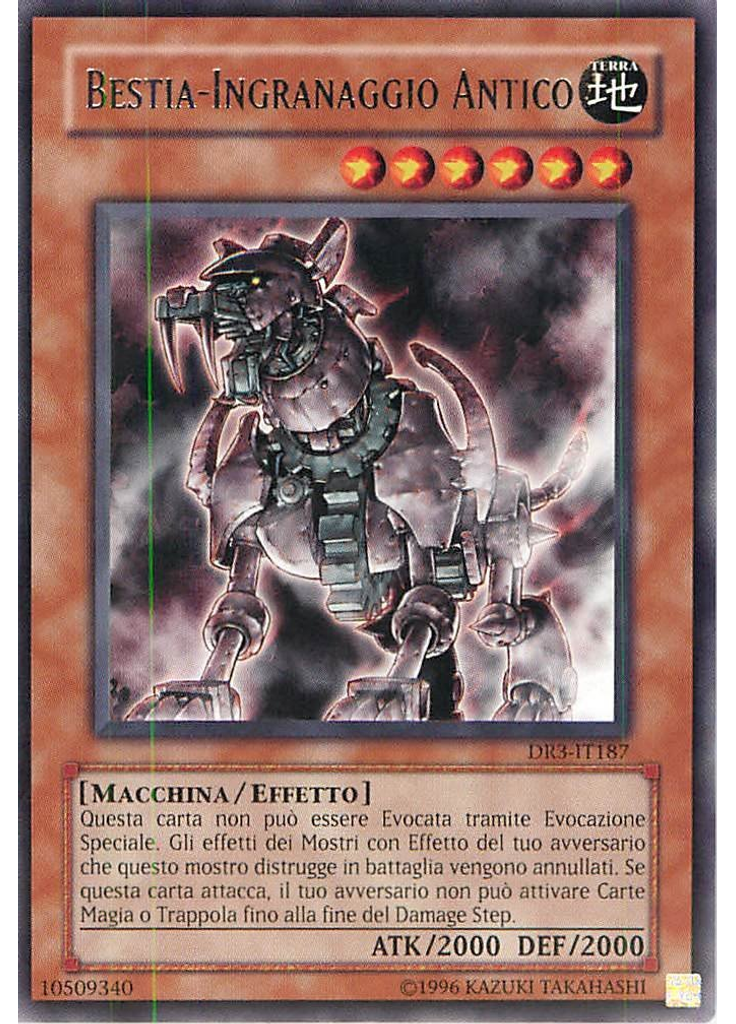 Bestia-Ingranaggio Antico