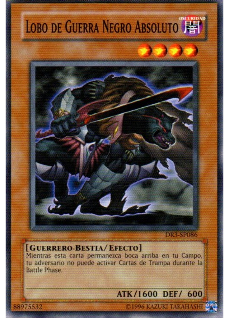 Lobo de Guerra Negro Absoluto