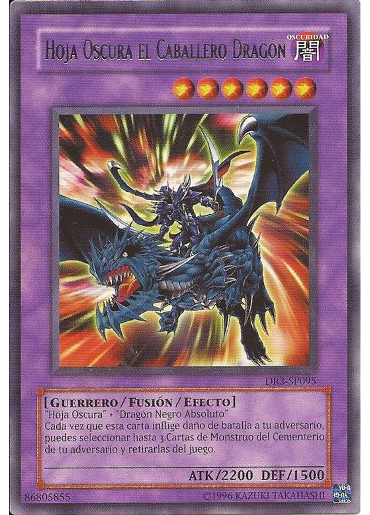 Hoja Oscura el Caballero Dragón
