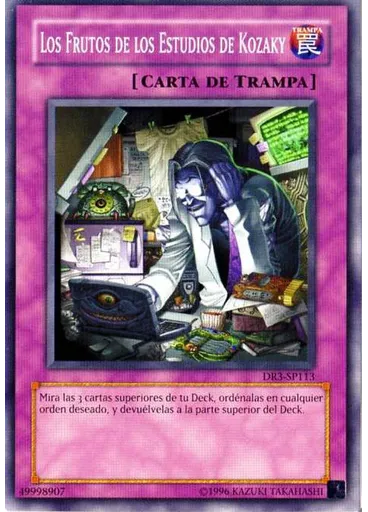 Los Frutos de los Estudios de Kozaky — Revelación Oscura Volumen 3