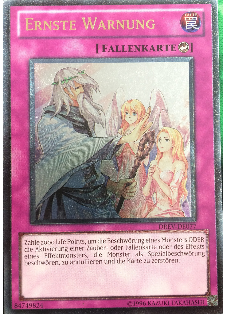 Ernste Warnung (Ultimate Rare Unlimited)