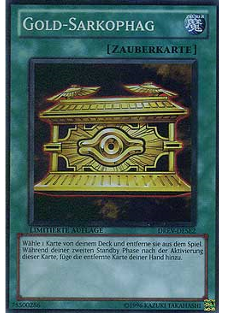 Gold-Sarkophag