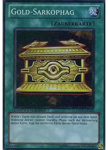 Gold-Sarkophag