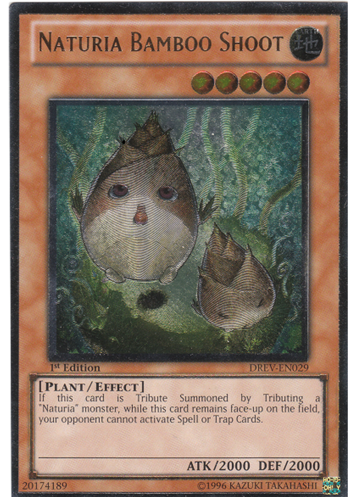 Naturia Bamboo Shoot (Ultimate Rare 1st Edition)