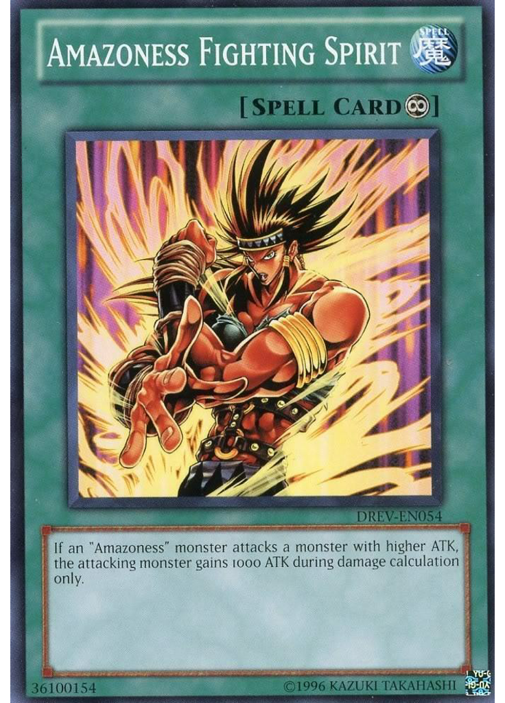 Amazoness Fighting Spirit (Common Unlimited)