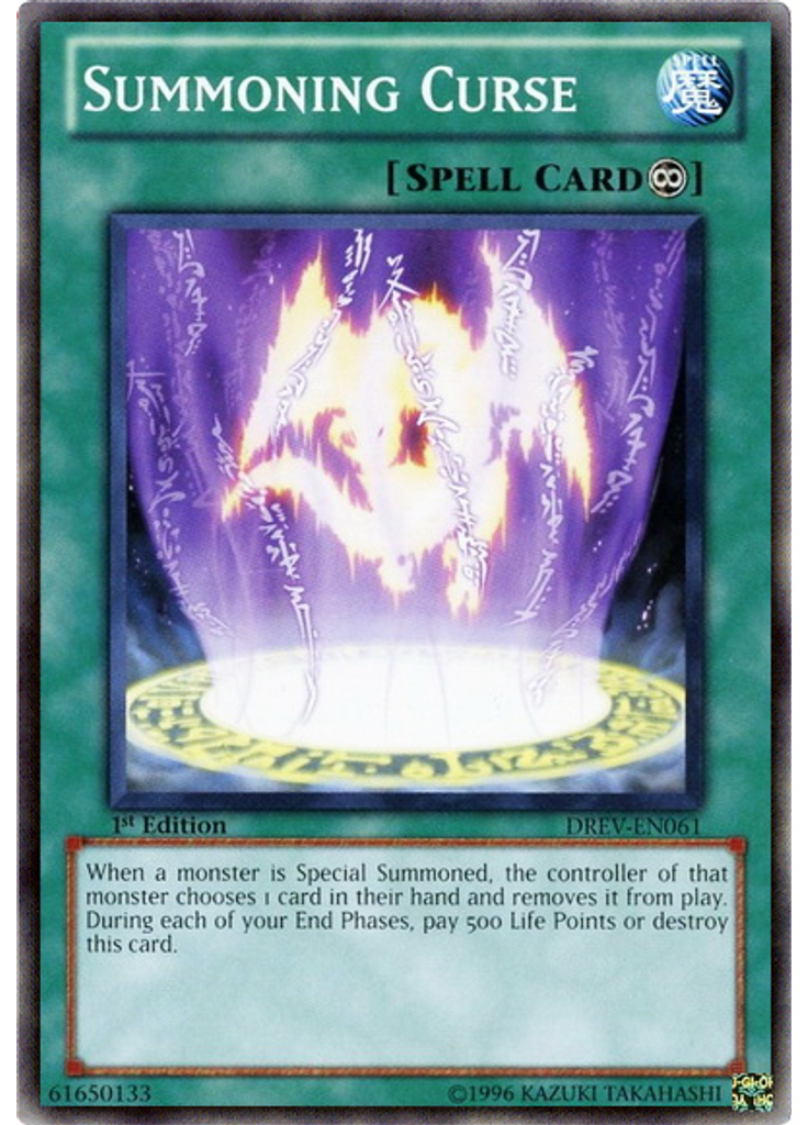 Summoning Curse
