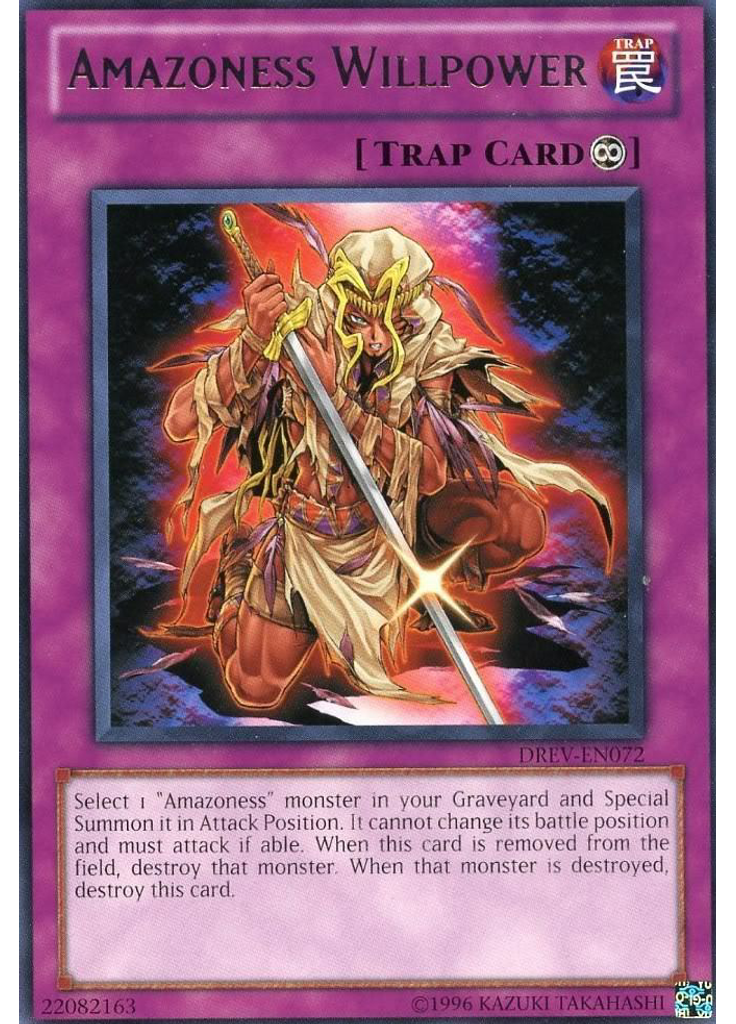 Amazoness Willpower (Rare Unlimited)