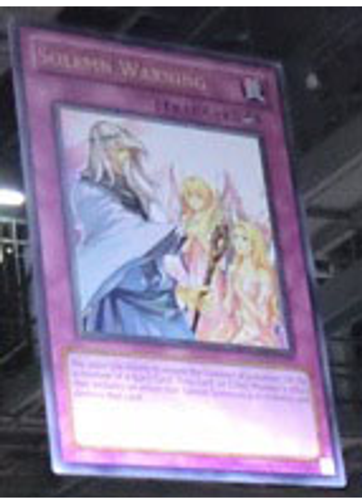 Solemn Warning (Ultra Rare Unlimited Gc)