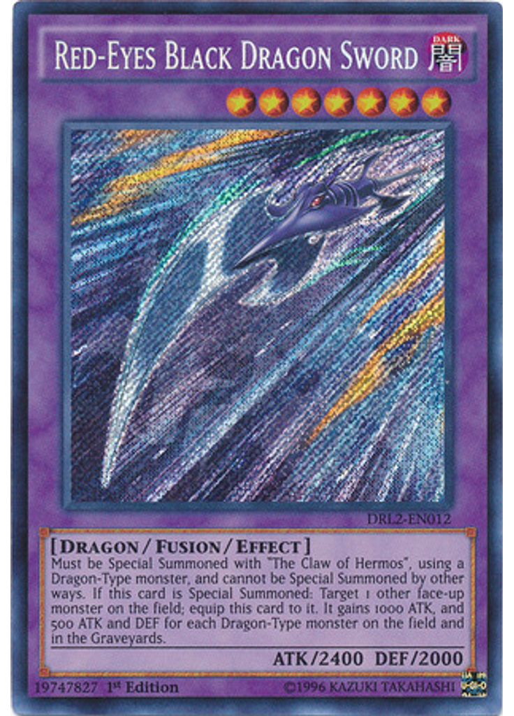 Red-Eyes Black Dragon Sword