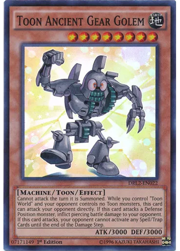 Toon Ancient Gear Golem