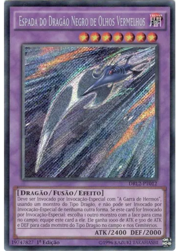 Espada do Dragão Negro de Olhos Vermelhos