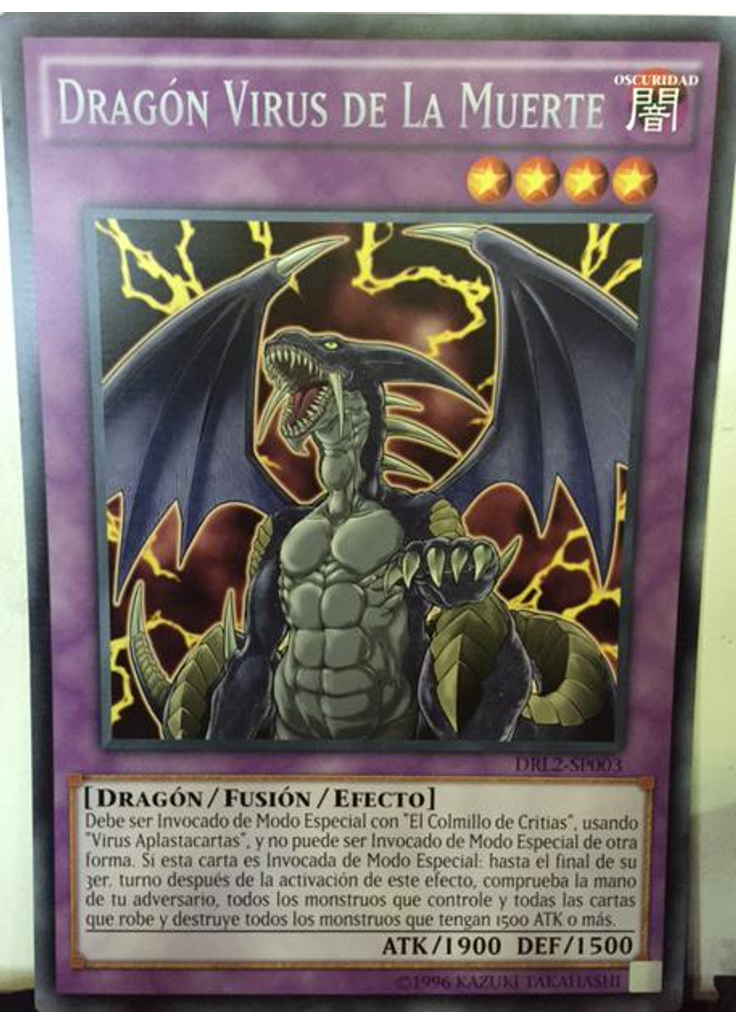 Dragón Virus de La Muerte (Secret Rare Unlimited Gc)