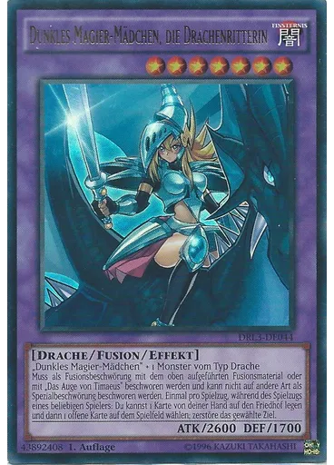 Dunkles Magier-Mädchen, die Drachenritterin — Dragons of Legend: Unleashed