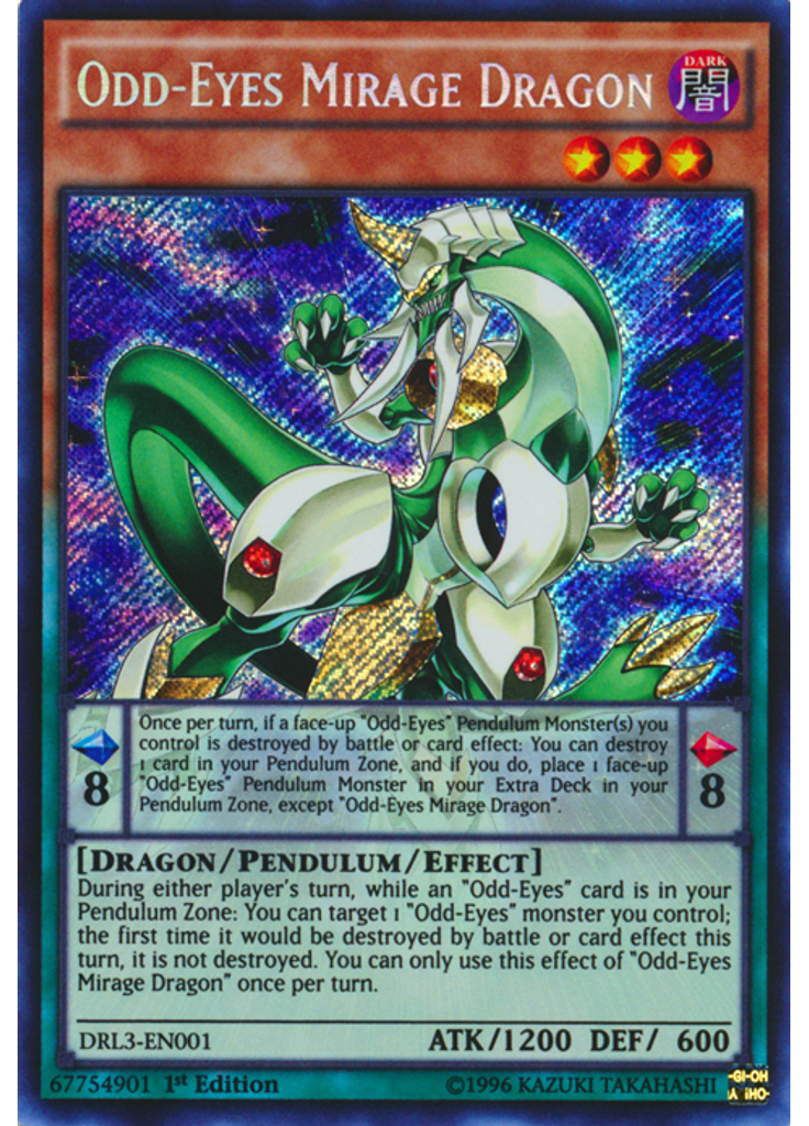 Odd-Eyes Mirage Dragon