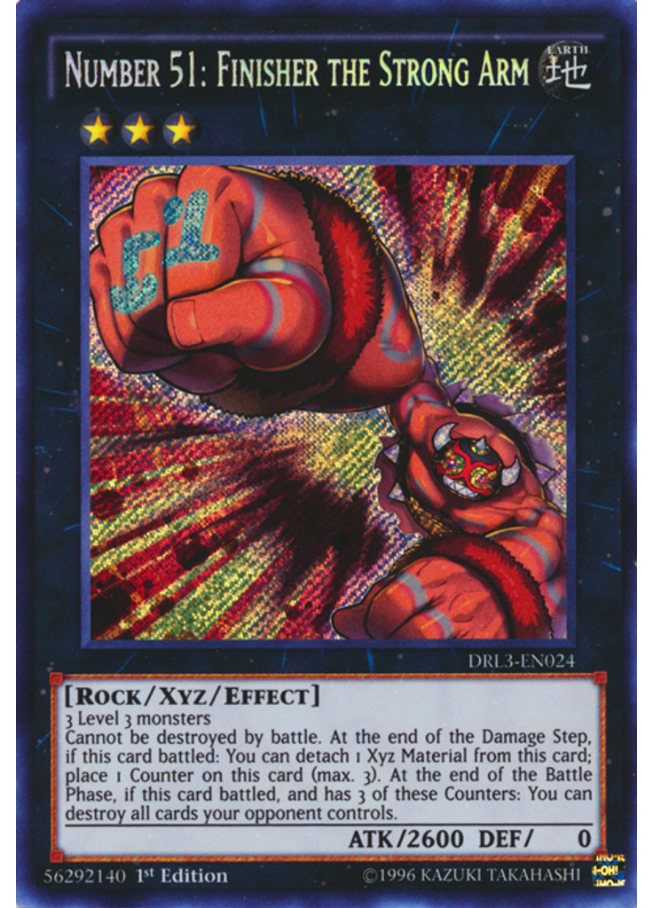 Number 51: Finisher the Strong Arm