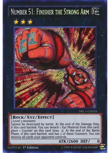 Number 51: Finisher the Strong Arm
