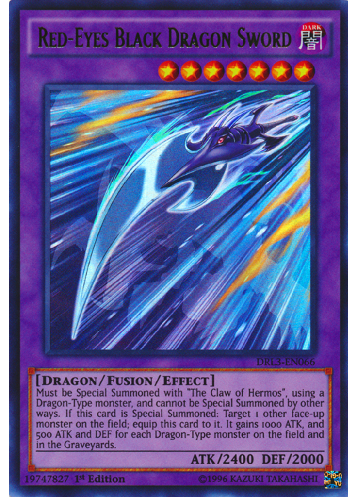 Red-Eyes Black Dragon Sword