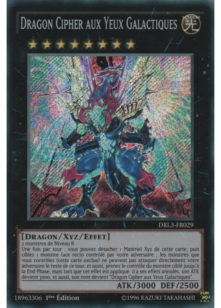Dragon Cipher aux Yeux Galactiques