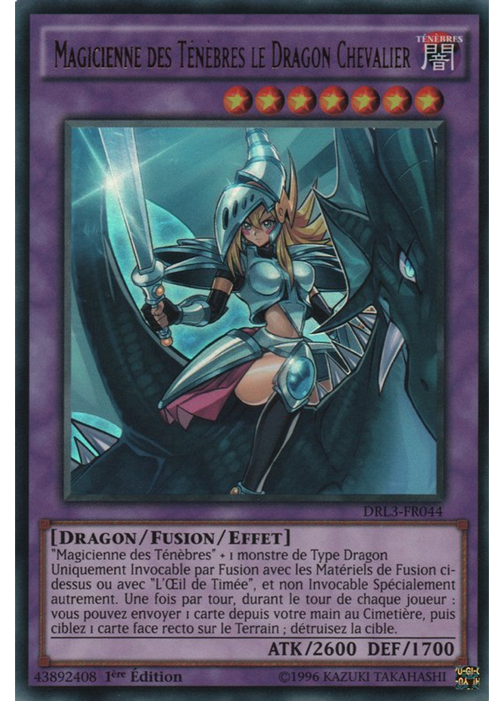 Magicienne des Ténèbres le Dragon Chevalier
