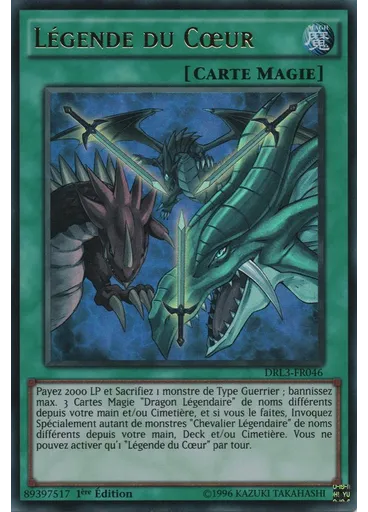 Légende du Cœur