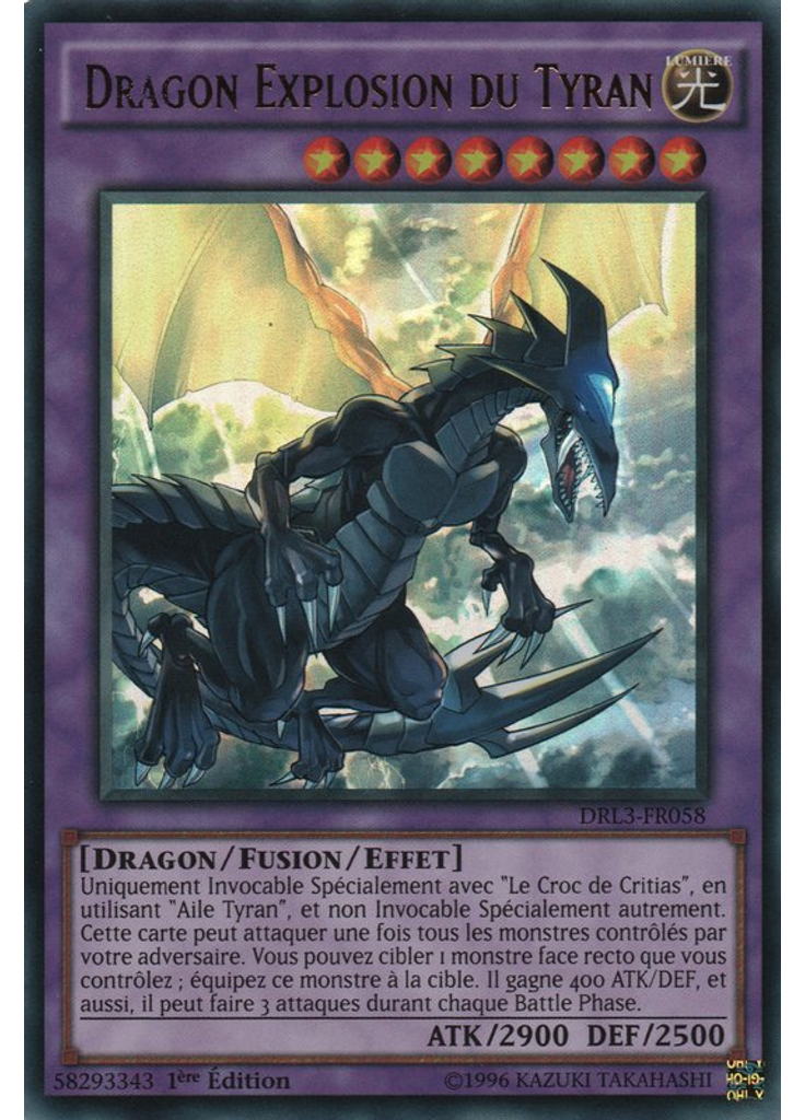 Dragon Explosion du Tyran