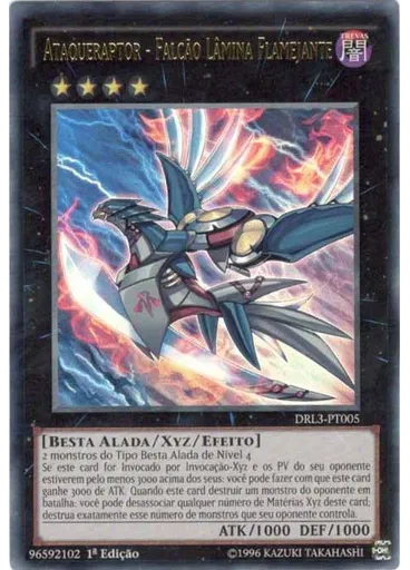 Ataqueraptor - Falcão Lâmina Flamejante