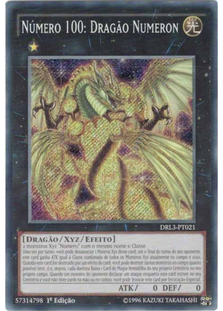 Número 100: Dragão Numeron