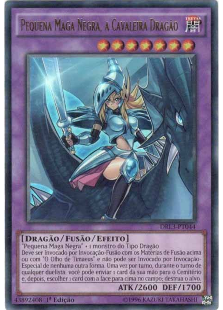 Pequena Maga Negra, a Cavaleira Dragão
