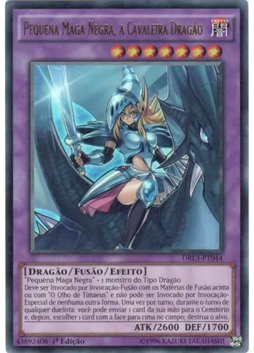 Pequena Maga Negra, a Cavaleira Dragão