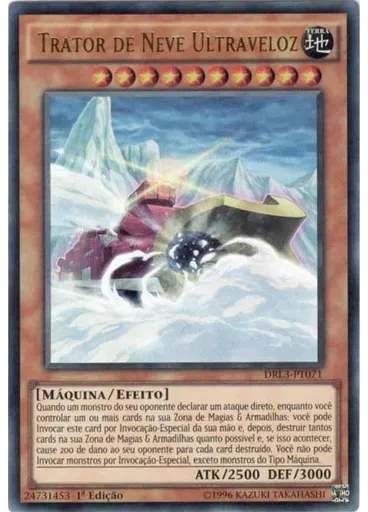 Trator de Neve Ultraveloz