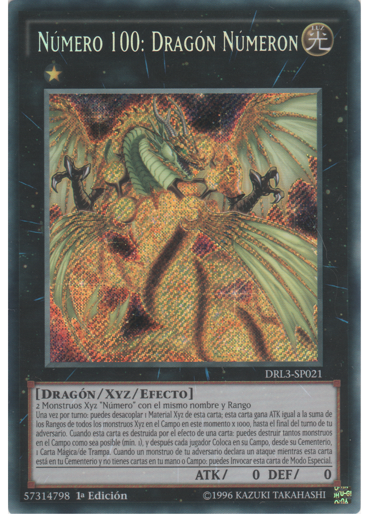 Número 100: Dragón Númeron