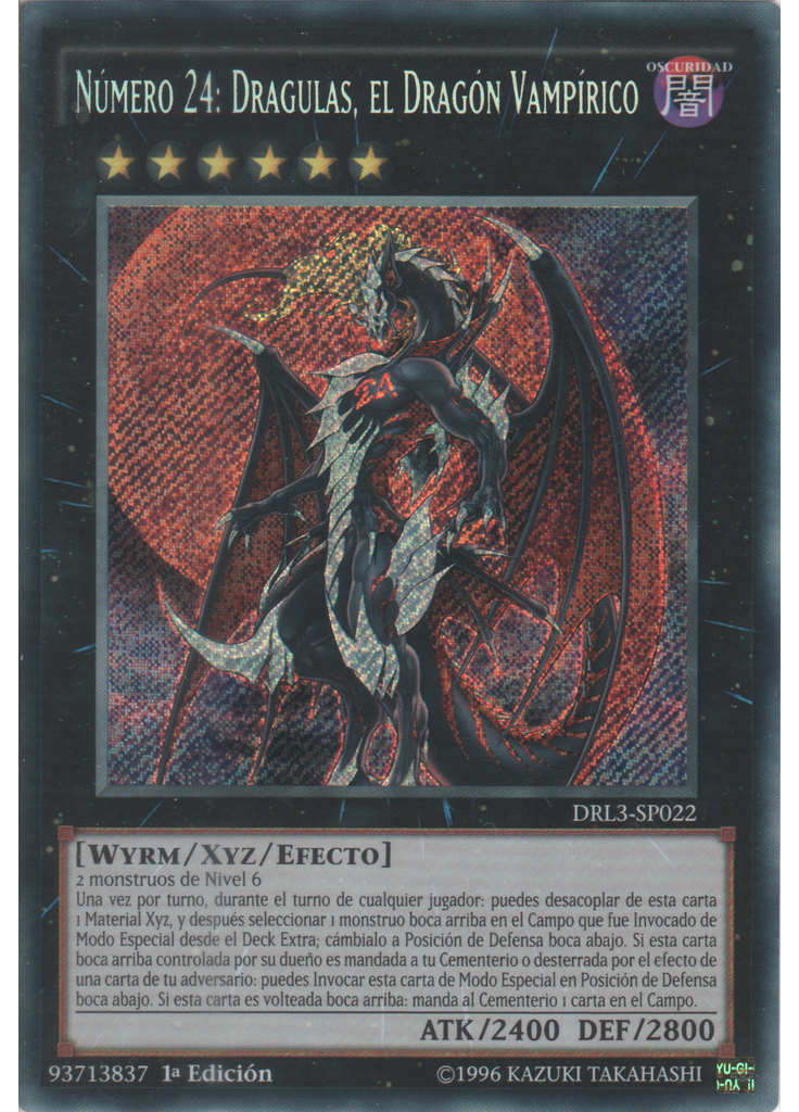 Número 24: Dragulas, el Dragón Vampírico